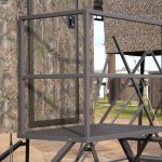 Economy Deer Blind,  Exterior View 02, MB Ranch King