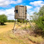 Economy Deer Blind,  Exterior View 08, MB Ranch King